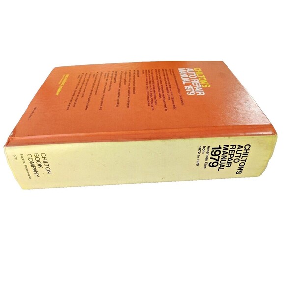1979 Chilton's Auto Repair Manual covers 1972-1979 American AMC Chrysler Ford GM - Picture 6 of 12